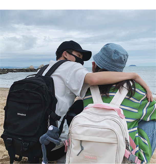 Duża pojemność plecak szkolny dla nastolatek - styl Preppy Harajuku - unisex - Wianko - 11