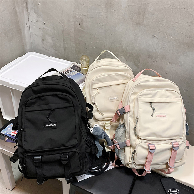 Duża pojemność plecak szkolny dla nastolatek - styl Preppy Harajuku - unisex - Wianko - 16