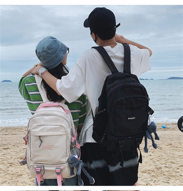 Duża pojemność plecak szkolny dla nastolatek - styl Preppy Harajuku - unisex - Wianko - 10