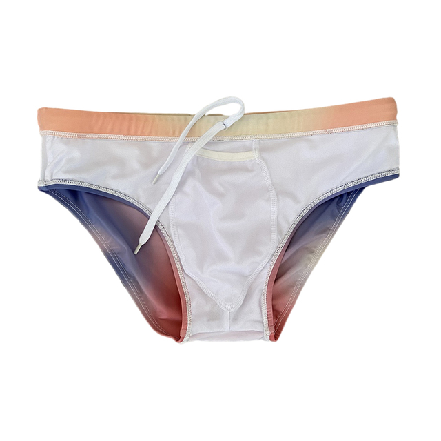 Męskie figi kąpielowe Lato Push Up Pad, oddychające, szybkoschnące, moda plażowa - Wianko - 13