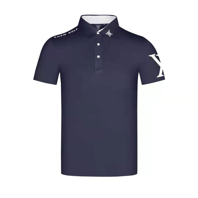 2021 Nowe męskie t-shirt do golfa - szybkoschnący, oddychający z krótkim rękawem - Wianko - 3