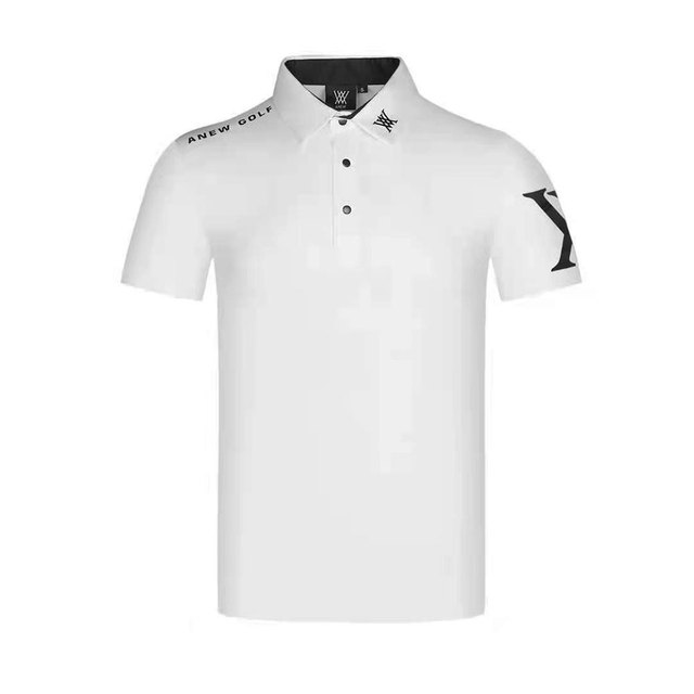2021 Nowe męskie t-shirt do golfa - szybkoschnący, oddychający z krótkim rękawem - Wianko - 4