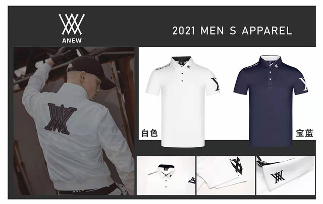 2021 Nowe męskie t-shirt do golfa - szybkoschnący, oddychający z krótkim rękawem - Wianko - 2
