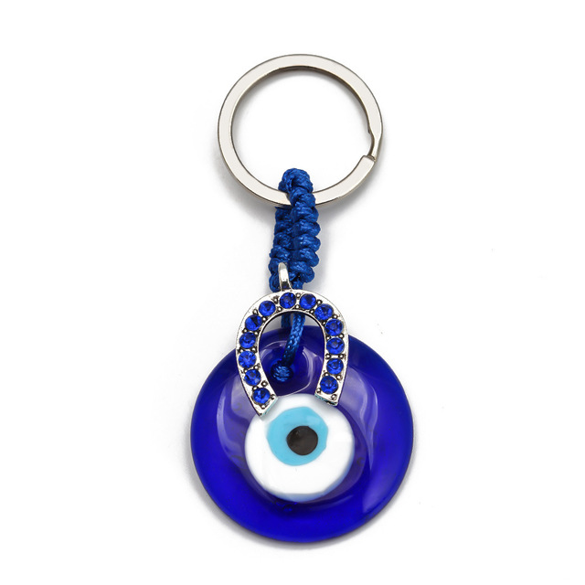 Brelok szczęścia Turecki niebieski z Evil Eye sowa, żółw, motyl, Hamsa - Wianko - 15