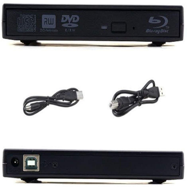 Zewnętrzny napęd DVD i Blu-Ray MthsTec USB 2.0 z nagrywarką Blu-Ray typu C oraz optycznym napędem DVD Slim 3D kompatybilnym - Wianko - 8