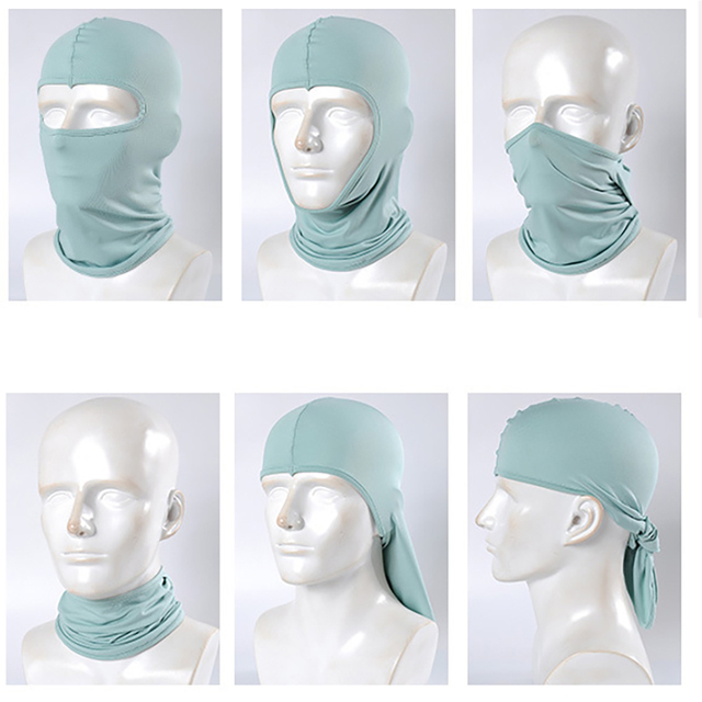 Czapka zimowa mężczyźni Liner Cap Hood z maską motocyklową - Wianko - 1