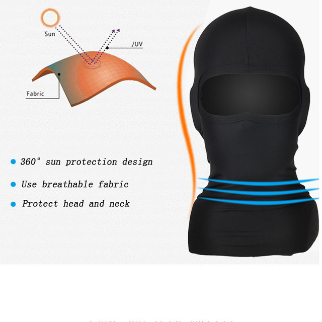 Czapka zimowa mężczyźni Liner Cap Hood z maską motocyklową - Wianko - 4