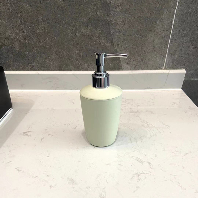 Dozownik mydła w płynie o pojemności 320ML do toalety, prysznica i kuchni - plastikowy - Wianko - 6