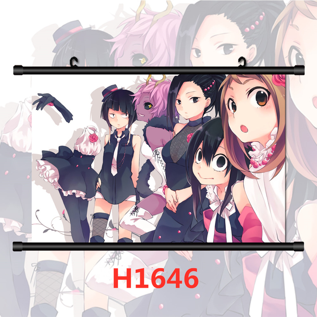 Boku No Hero Academia - plakaty ze zdjęciami Izuku, Katsuki, Shoto, Ochako i Tsuyu z anime i mangi, idealne do dekoracji pokoju i domu - Wianko - 18