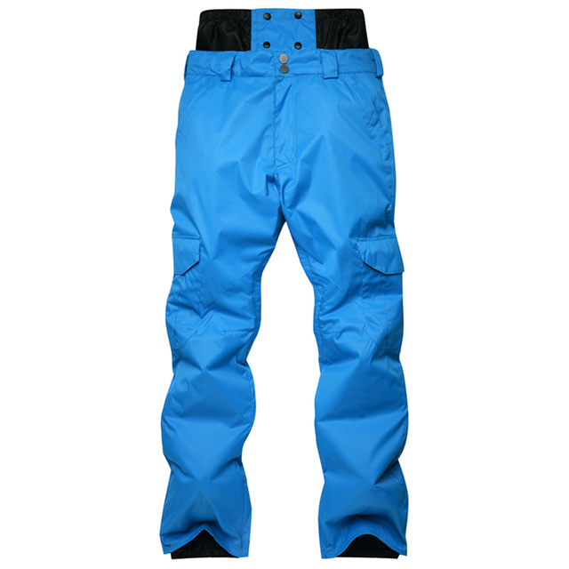 Męskie spodnie narciarskie wodoodporne, ciepłe, grube, przeznaczone do snowboardu i outdooru, o oddychającej funkcji. Dostępne w 6 kolorach - Wianko - 10