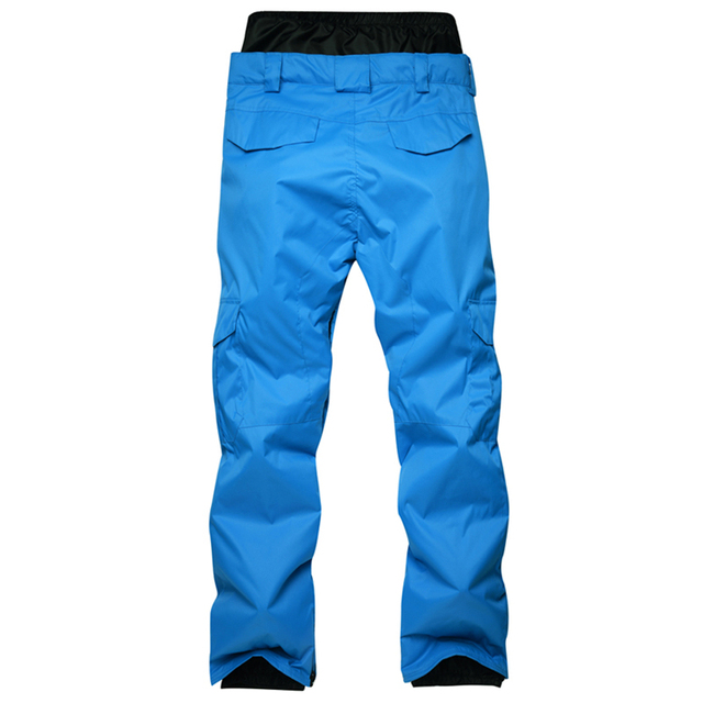 Męskie spodnie narciarskie wodoodporne, ciepłe, grube, przeznaczone do snowboardu i outdooru, o oddychającej funkcji. Dostępne w 6 kolorach - Wianko - 12