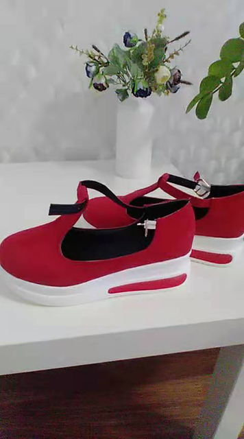 Sandały damskie na obcasie Peep Top, letnie buty 2021 z miękkimi klinami na platformie - Sandalias Mujer - Wianko - 12
