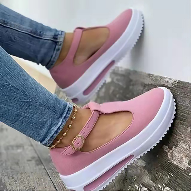 Sandały damskie na obcasie Peep Top, letnie buty 2021 z miękkimi klinami na platformie - Sandalias Mujer - Wianko - 4