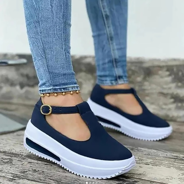 Sandały damskie na obcasie Peep Top, letnie buty 2021 z miękkimi klinami na platformie - Sandalias Mujer - Wianko - 11