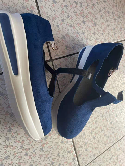 Sandały damskie na obcasie Peep Top, letnie buty 2021 z miękkimi klinami na platformie - Sandalias Mujer - Wianko - 14