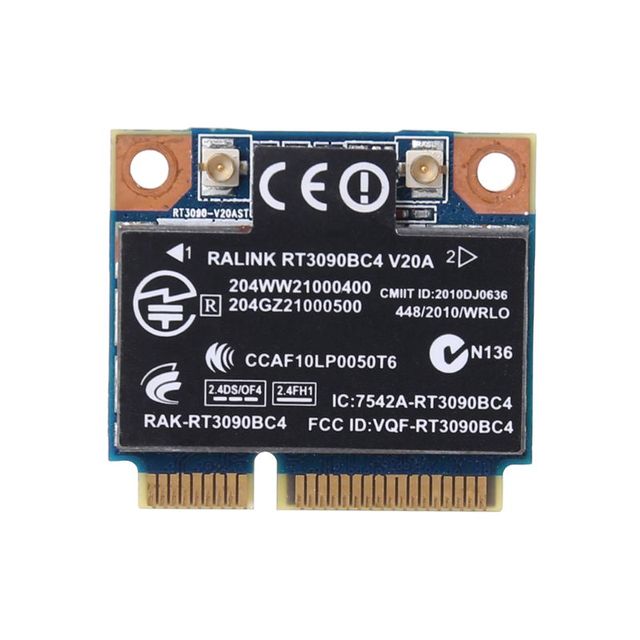 Karta sieciowa Mini PCIexpress HP RT3090BC4 ProBook - WIFI i Bluetooth 3.0 kompatybilne - Wianko - 1