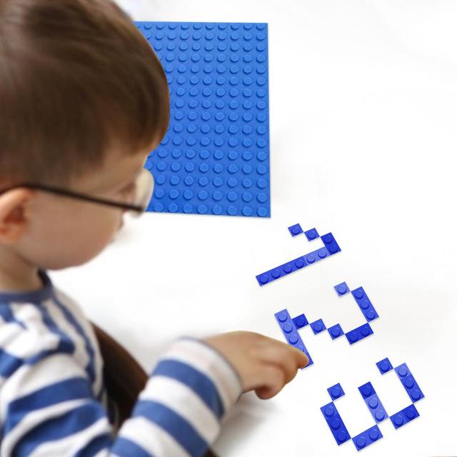 Plastikowe cegły City Baseplate 16X32 Dots - Klasyczne dwustronne płyty bazowe - Zabawki DIY z kompatybilnymi blokami - Wianko - 5