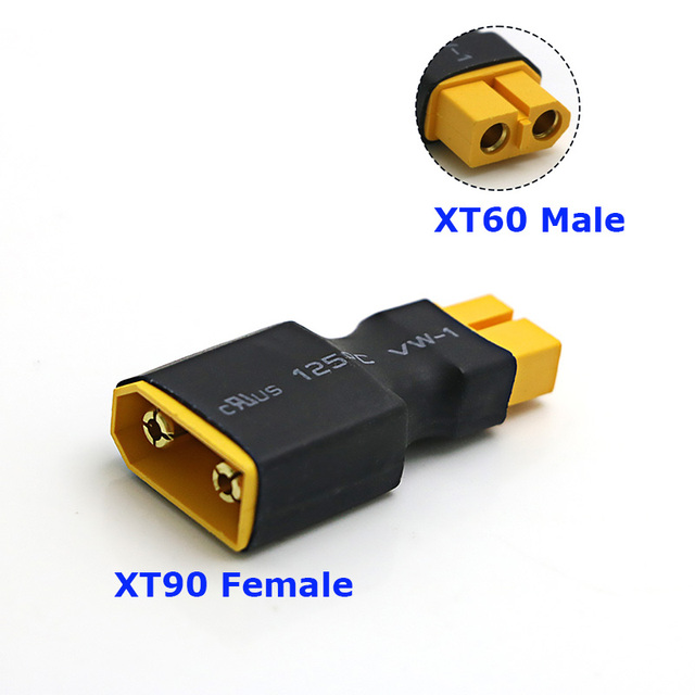 Adapter XT60 męskie/żeńskie do XT30 XT90 EC5 EC3 - konwerter RC Drone baterii - Wianko - 11