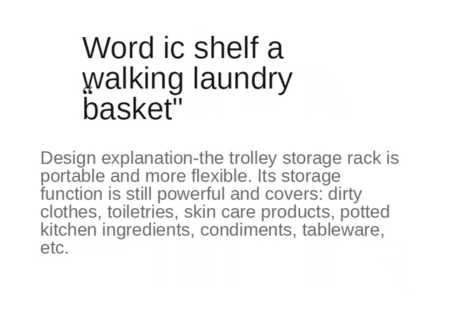 Artefakt domowy: Nordic Wheel – brudny kosz na bieliznę z wózkiem do przechowywania ubrań w łazience - Wianko - 2