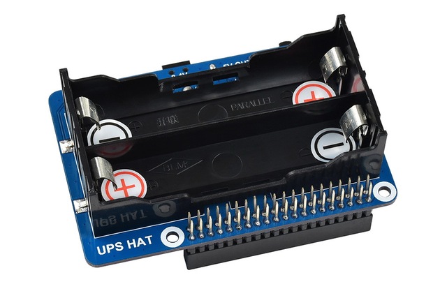 Płytka zasilająca UPS HAT GPIO dla Raspberry Pi - stabilne zasilanie 5V - Wianko - 1