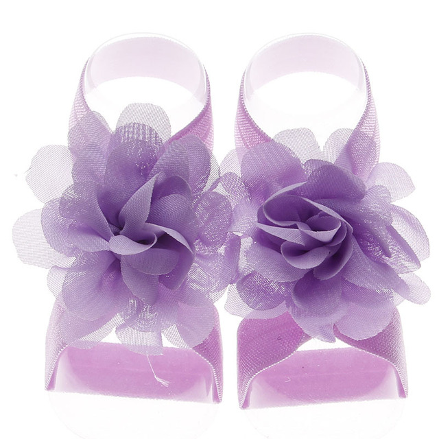 Sandały boso dla dziewczynki z kwiatowym motywem - Yundfly - Wianko - 23