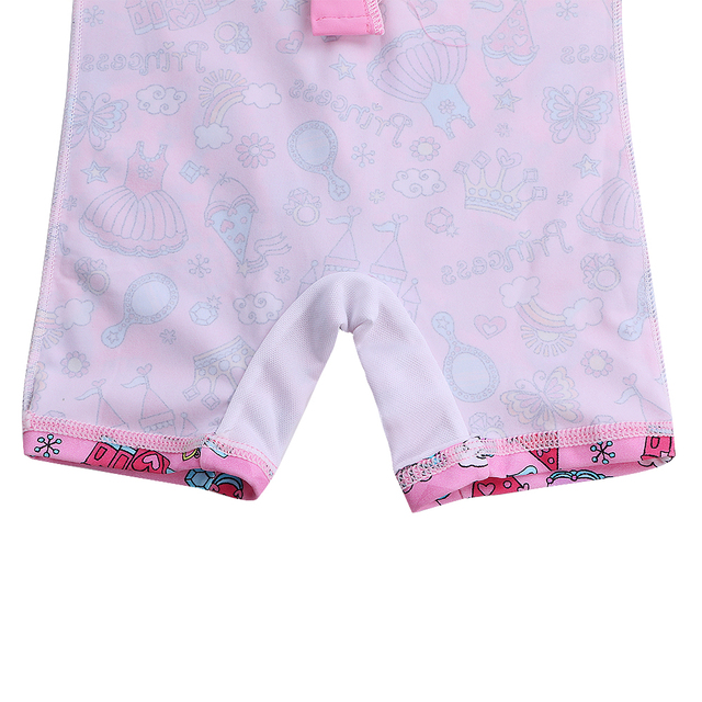 Jednoczęściowy strój kąpielowy dla dzieci BAOHULU UPF50+ z długim rękawem, w kwiatowy wzór dla niemowląt i małych dziewczynek i chłopców - Wianko - 37