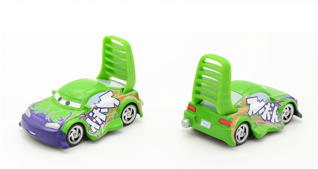 Disney Pixar Samochody 1:55 - Metalowe pojazdy z odlewu - Zygzak McQueen, DocHudson, Finn McMissile - Zabawka dla chłopca - Wianko - 18