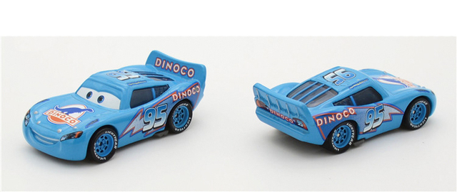Disney Pixar Samochody 1:55 - Metalowe pojazdy z odlewu - Zygzak McQueen, DocHudson, Finn McMissile - Zabawka dla chłopca - Wianko - 4