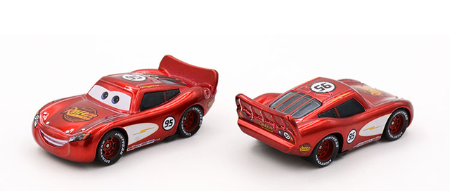 Disney Pixar Samochody 1:55 - Metalowe pojazdy z odlewu - Zygzak McQueen, DocHudson, Finn McMissile - Zabawka dla chłopca - Wianko - 16