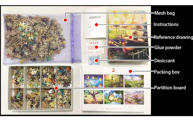 Puzzle Sim 1000 szt. 75x50cm - Morze z motywem zwierzęcym dla dorosłych i dzieci - Wianko - 1