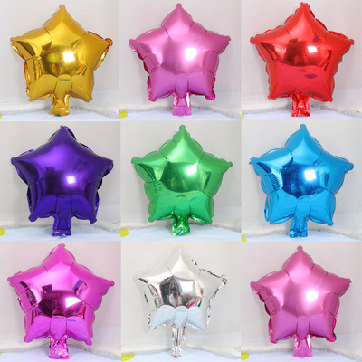 Gwiazdki dekoracyjne z 10-calowych balonów foliowych na imprezę urodzinową dla dzieci oraz na przyjęcie świąteczne dla dorosłych - Wianko - 8