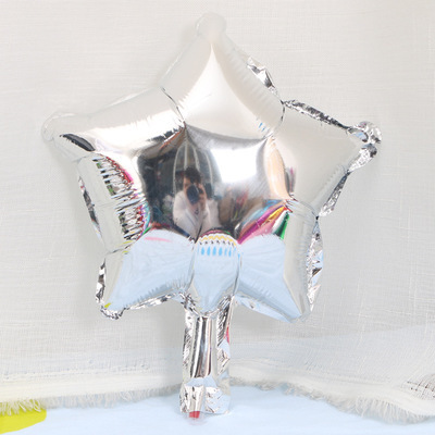 Gwiazdki dekoracyjne z 10-calowych balonów foliowych na imprezę urodzinową dla dzieci oraz na przyjęcie świąteczne dla dorosłych - Wianko - 2