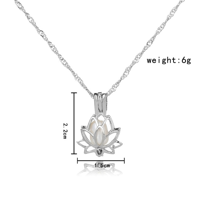 Naszyjnik Luminous Choker w kształcie lotosowego kwiatu, świecący w 3 kolorach - biżuteria modna dla kobiet - Wianko - 1