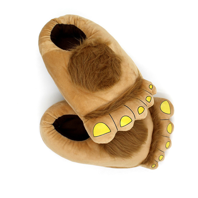 Damskie grube ciepłe kapcie domowe panie Bigfoot Fuzzy - kapcie pantofle 2020 (kreatywny, modny) - Wianko - 14