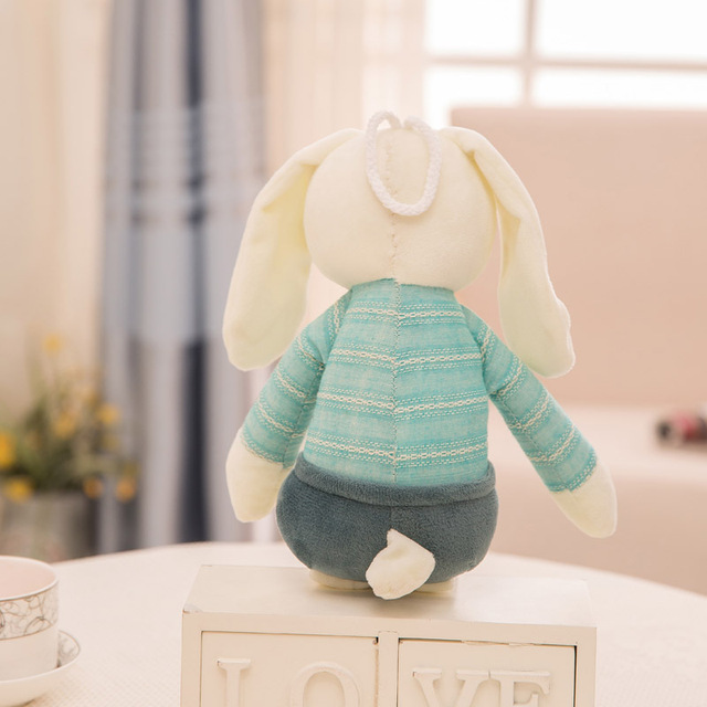 Zabawki króliczki dla dzieci - 40cm - ściereczka zwierzątka - dekoracja domu i prezenty - Wianko - 6