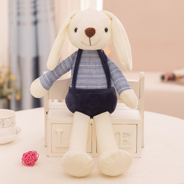 Zabawki króliczki dla dzieci - 40cm - ściereczka zwierzątka - dekoracja domu i prezenty - Wianko - 3