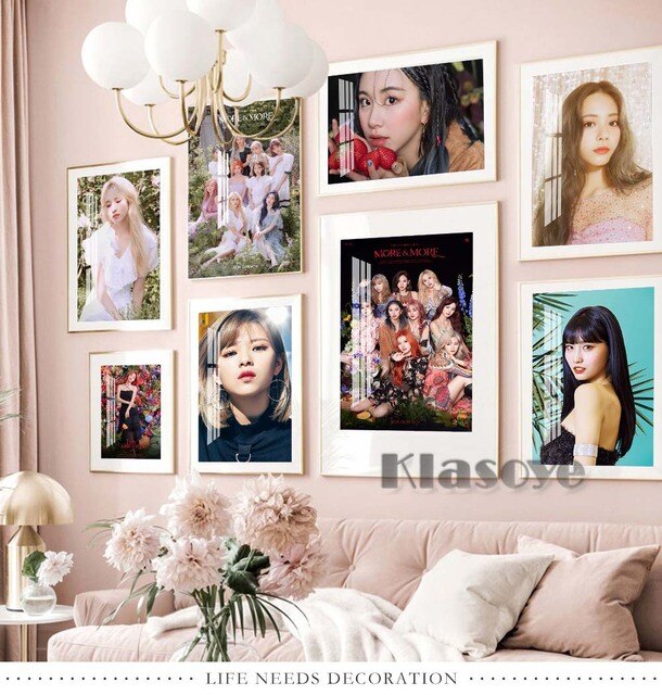 Dekoracja do domu - plakat na płótnie z obrazem piosenkarki i gwiazdy koreańskiego Kpopu - Wianko - 6
