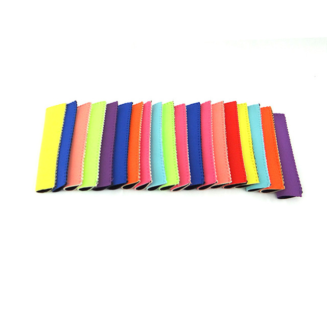 10 sztuk lody Popsicle z długim rękawem z neoprenu, różne kolory - Wianko - 3
