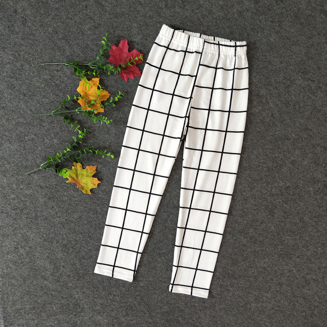 Drukuj spodnie legginsy jesienne dla dziewczynek - Wianko - 7
