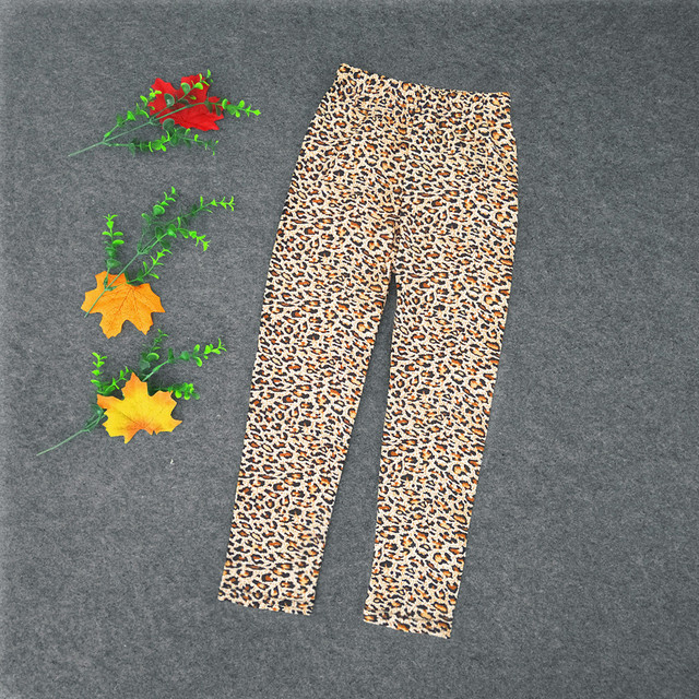 Drukuj spodnie legginsy jesienne dla dziewczynek - Wianko - 6