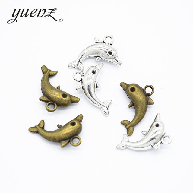 YuenZ 20 sztuk antyczne srebro pióra - wisiorki/biżuteria do własnoręcznego wykonania na naszyjnik lub bransoletkę - 28*8mm - Wianko - 1