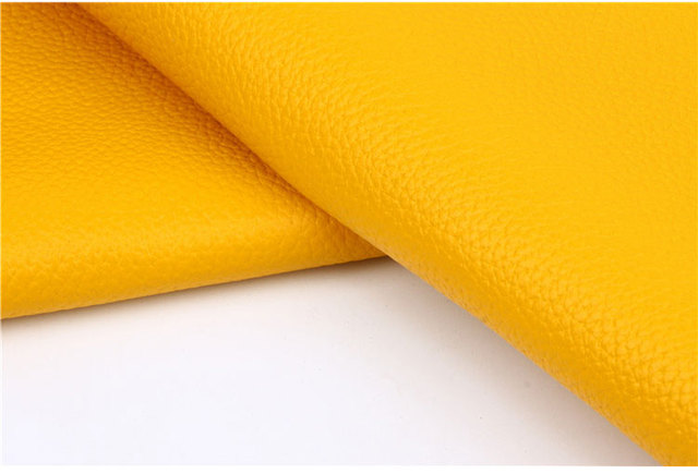 Miękka żółta skórzana pierwsza warstwa wołowej skóry - akcesoria do szycia torebek - Wianko - 2