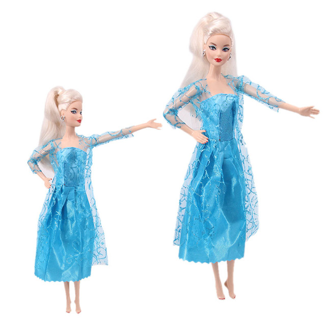 Dziewczyny z akcesoriami letniego ubioru - 4 style dla lalki Barbie - Wianko - 3