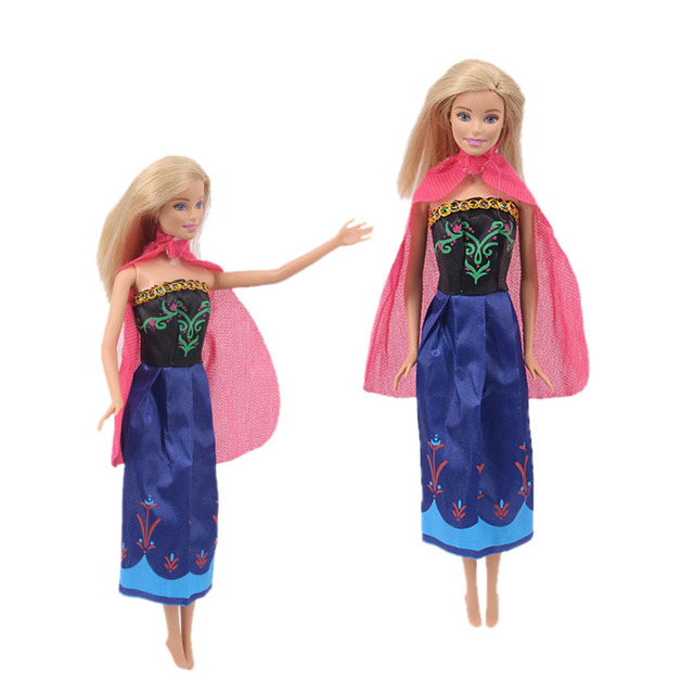 Dziewczyny z akcesoriami letniego ubioru - 4 style dla lalki Barbie - Wianko - 6