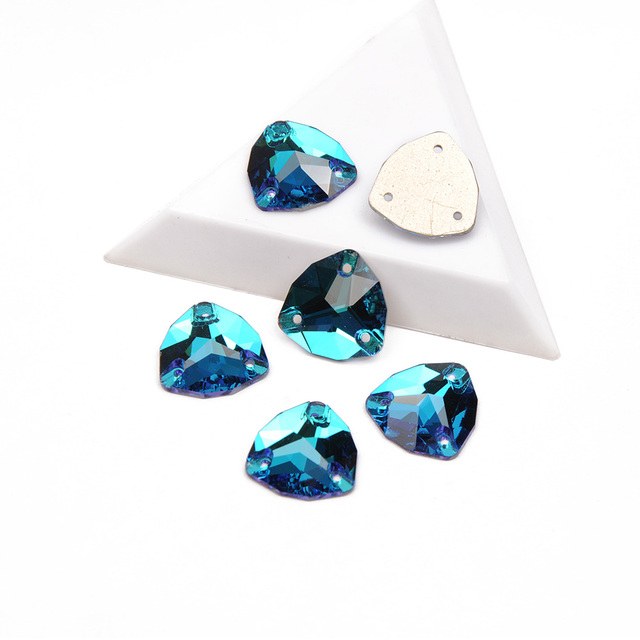 Kristal przepiękny K9 Crystal 3272 Trilliant w wielu kolorach, do wszywania na odzież, dodatek DIY - Wianko - 5
