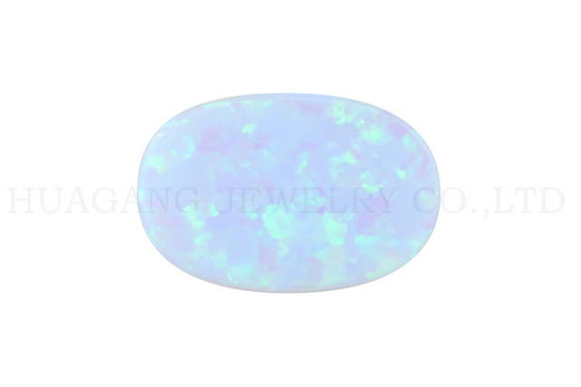 Koraliki Opal, luźne kamienie o płaskim opalowym kształcie Cabochon, 3x5mm-10x14mm - Wianko - 5