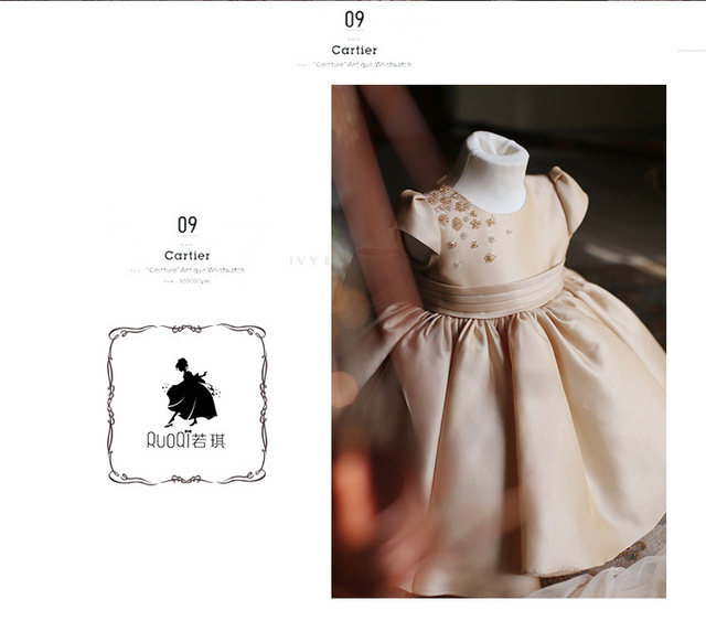 Koronkowa sukienka dla dziewczynki na 1 urodziny – sukienka księżniczki dla dzieci - Wianko - 3