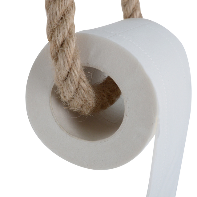 Uchwyt ścienny na papier toaletowy w stylu boho - czarny złocony wieszak na ręczniki - organizer do łazienki WC - Wianko - 17