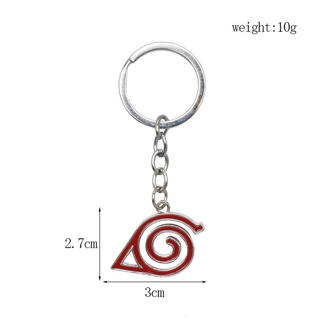 Naszyjnik dynamiczne kolczyki Naruto Hongyun- biżuteria metalowa brelok, Symbol klamra łuk Archer Cosplay zabawki prezenty - Wianko - 26