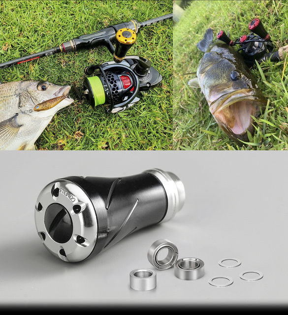 Uchwyt kołowrotka Gomexus gałka UL wędkarstwo 20mm dla Shimano, Daiwa - Vanquish, Curado, Fuego LT, Zillion Spinning - Wianko - 13